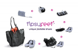 Shoes that fold into purse online